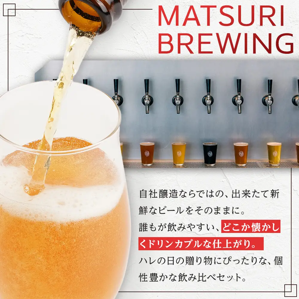 祭醸造クラフトビールおまかせ6本セット