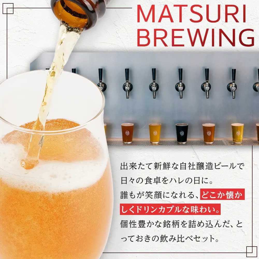 祭醸造クラフトビールおまかせ12本セット