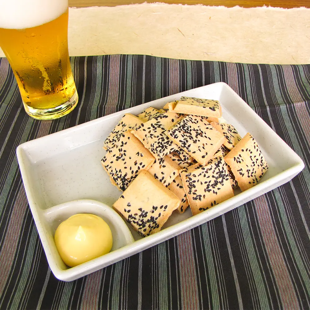 【東北みやげ煎餅】ひとくち煎餅　2種類食べ比べセット　各4袋　【02408-0210】
