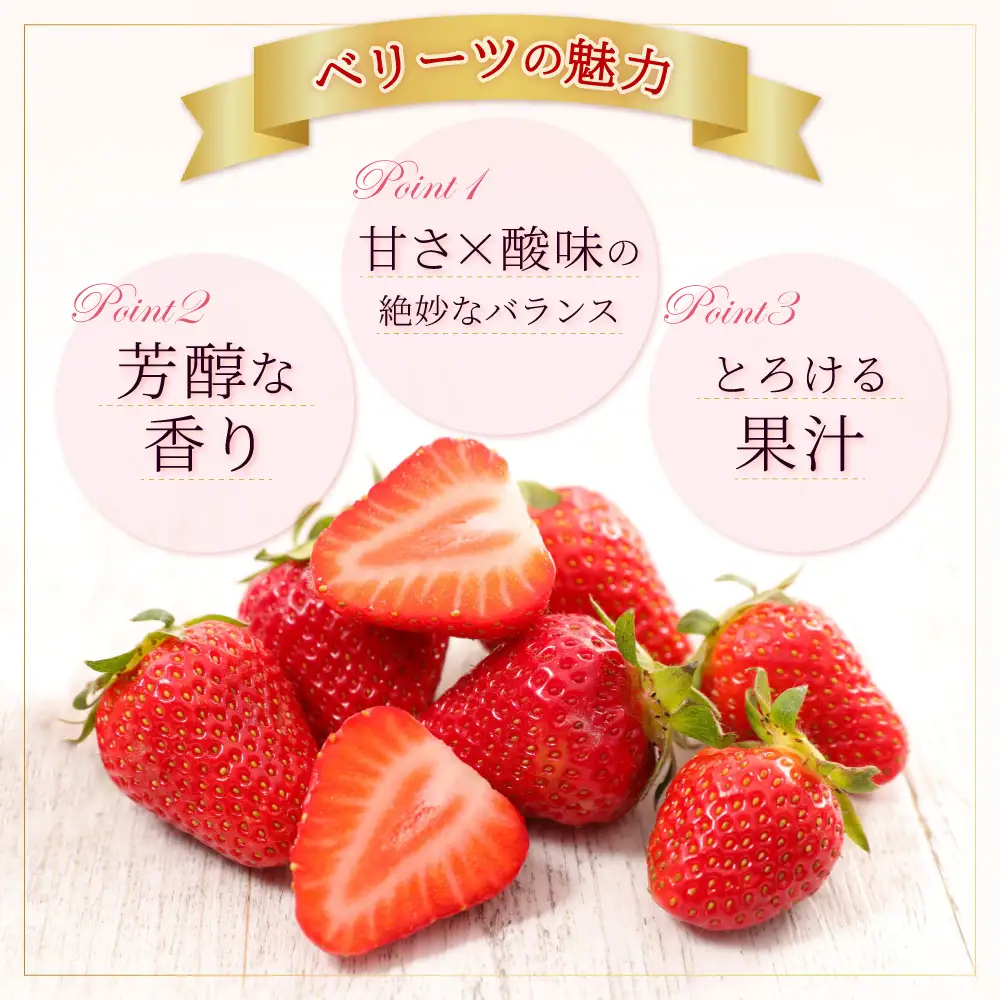 ベリーツ 約250g×4P【2月出荷】 2A1