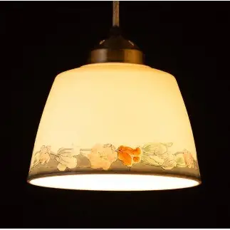 有田焼 華山窯 ペンダントライト チューリップ 50cm【東洋セラミックス】 照明 やきもの 花柄 リビング ペンダント ライト インテリア 電気 電球 照明器具 コード 50cm | 70000円以内 7万円以内 | au043