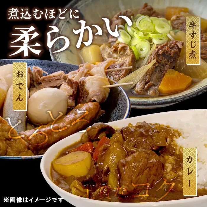 国産黒毛和牛 牛スジ 1kg 根羽こだわり和牛 牛肉 和牛 肉 冷凍 牛すじ 牛肉 肉 国産 ブランド カレー すじ スジ すじ肉 牛スジ 煮込み スープ おでん 長野県 信州 根羽村
