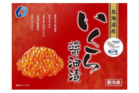 前浜産 ブランド銀毛鮭(天然)「銀聖」いくら醤油漬(500g×2箱)[02-298]