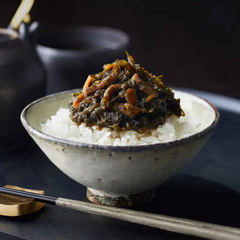 相馬名物！ご飯もお酒もすすむ！ピリカラ青のり佃煮 180g  FAI-0142