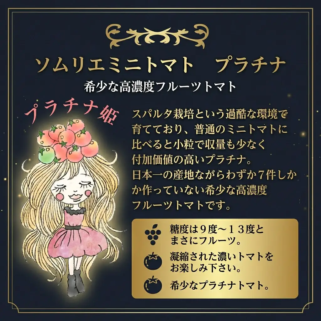 ミニトマト・プラチナ 1kg｜レッドアップ ※置き配でお届け