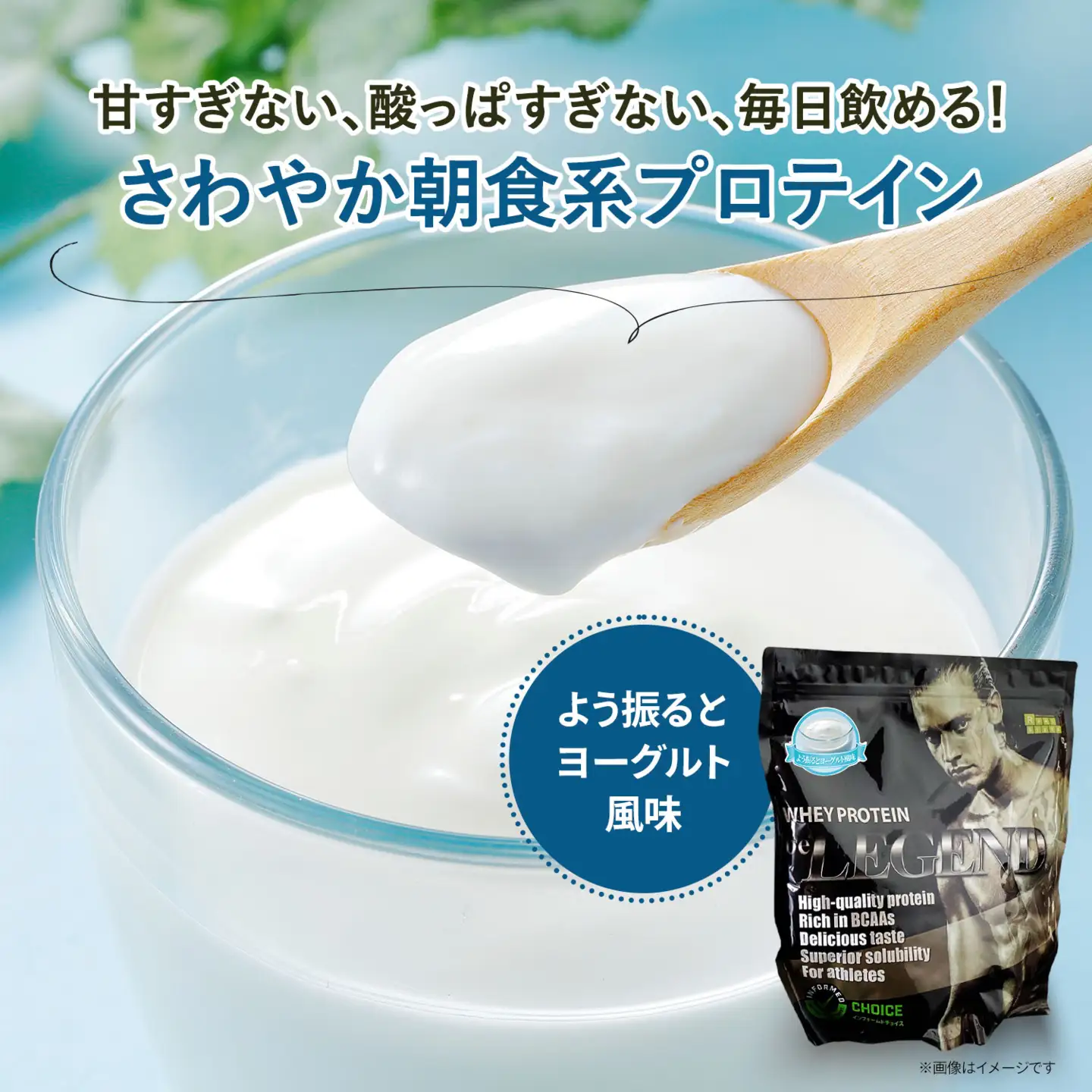 ビーレジェンド WPCプロテイン よう振るとヨーグルト風味 900g×5袋セット OB