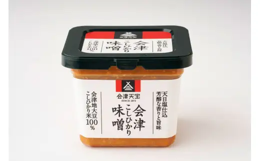 会津こしひかり味噌 500g×6個｜みそ