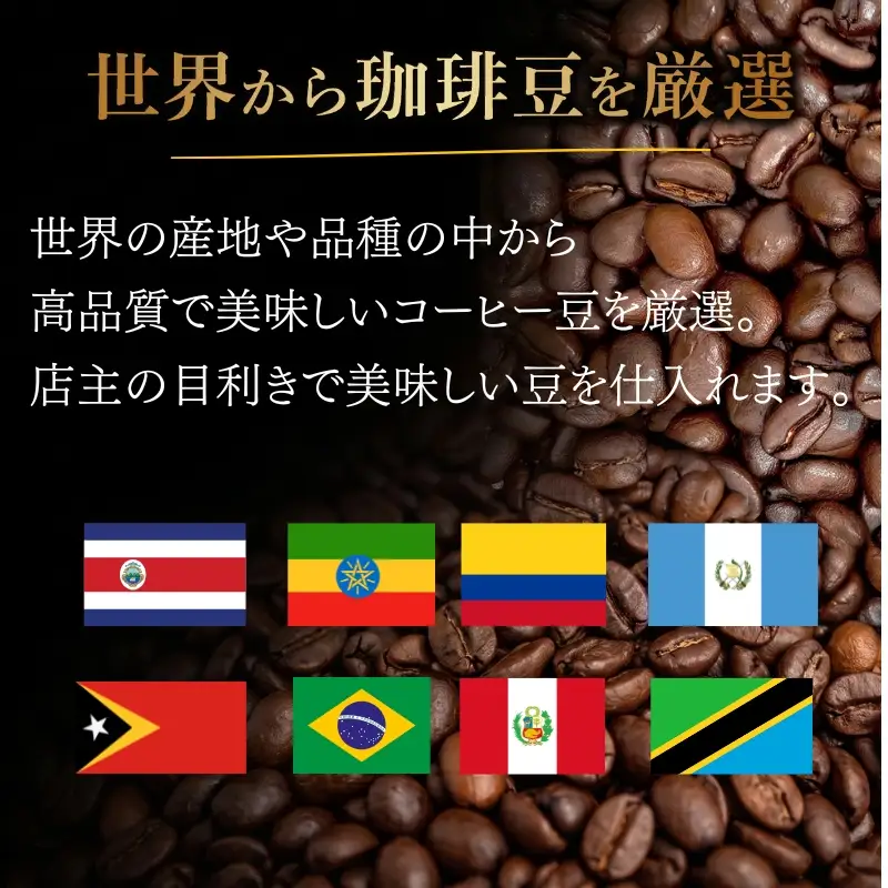 コーヒー粉 自家焙煎 3回定期便 計600g 2種 コーヒー粉 京都