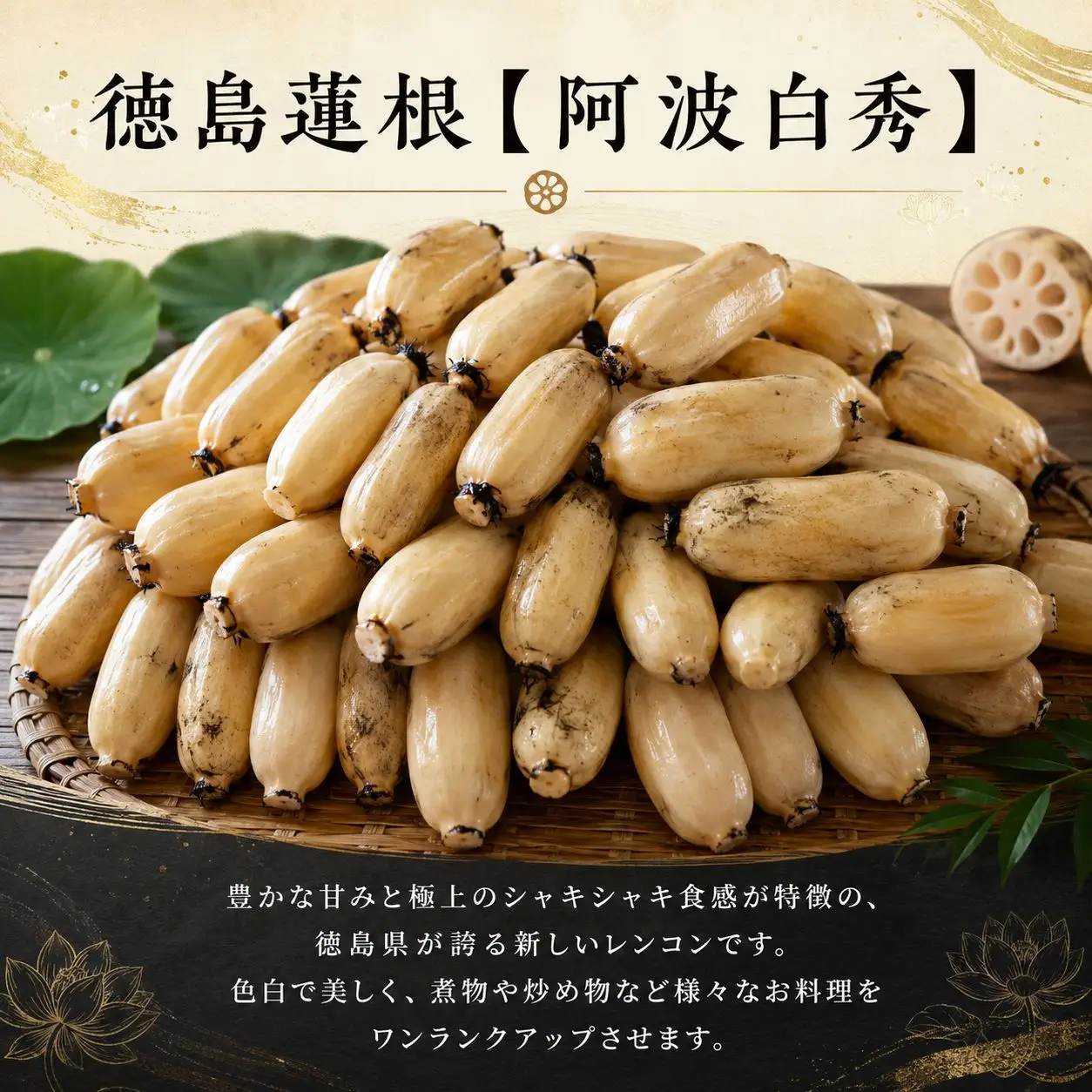 訳あり 洗い れんこん 4kg 農家直送