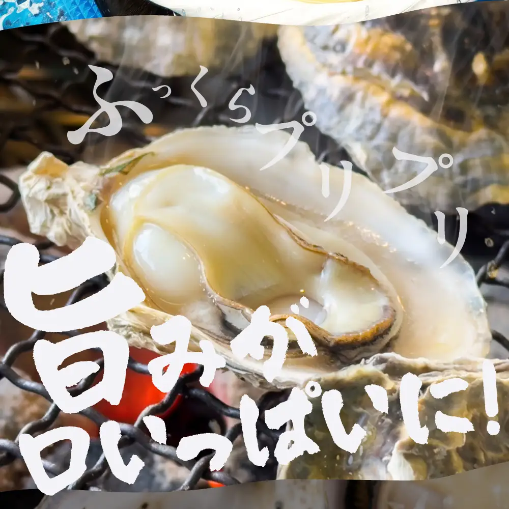 【数量限定】殻付き 生牡蠣（加熱用）2kg 軍手・牡蠣ナイフ付