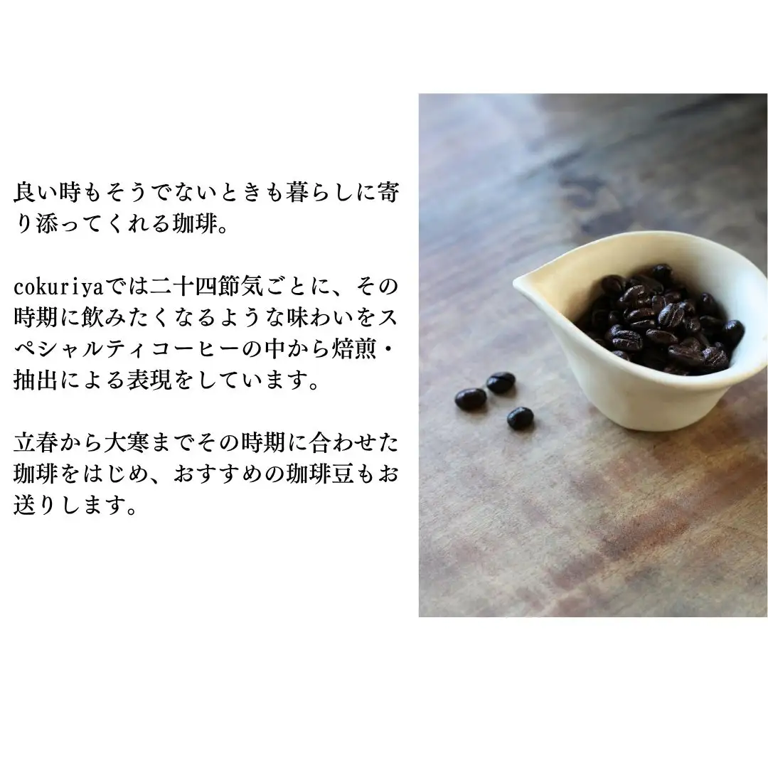 【定期便】スペシャルティコーヒー 豆 200g×全12回 cokuriya | 珈琲 頒布会