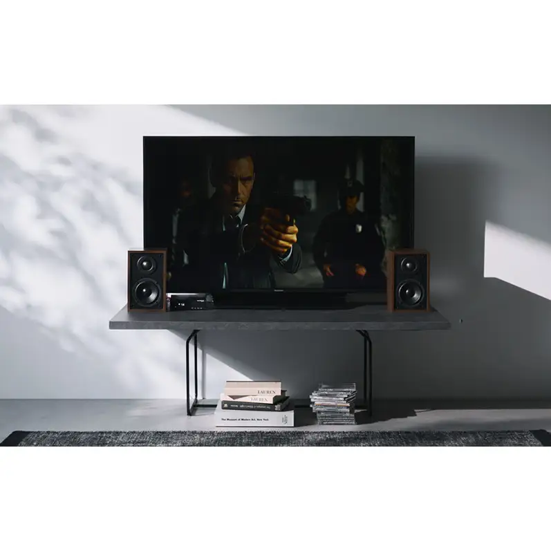 テレビ用アンプ＆ブックシェルフ型スピーカーセット SWD-TV1SET1 小型 コンパクト セット