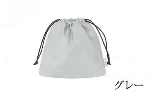 SIWA 巾着 S　グレー[5839-9981]