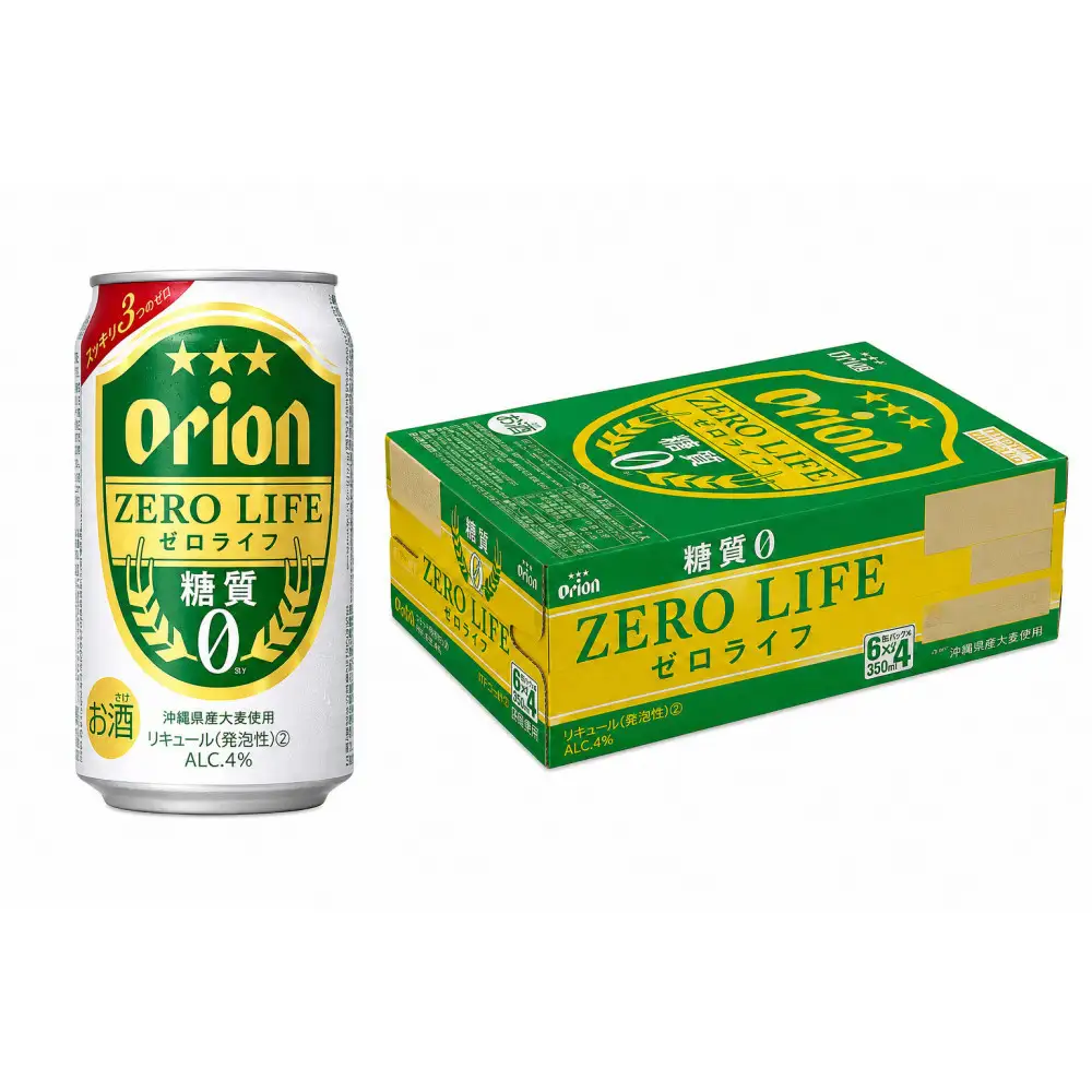 【ふるさと納税】オリオン ゼロライフ（350ml・24本） ｜ オリオン ゼロライフ　発泡酒  県認定返礼品