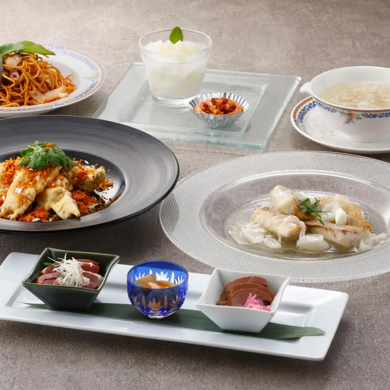 浜田市食材を味わう中国料理「桃花林」日本橋室町賓館の特別ランチ 【216_0003】