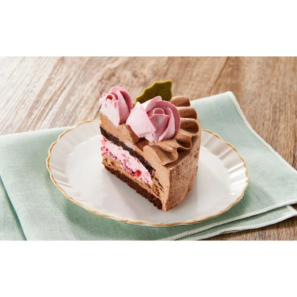【卵・乳製品・小麦粉不使用】ラズベリーショコラホールケーキ(ヴィーガン対応)