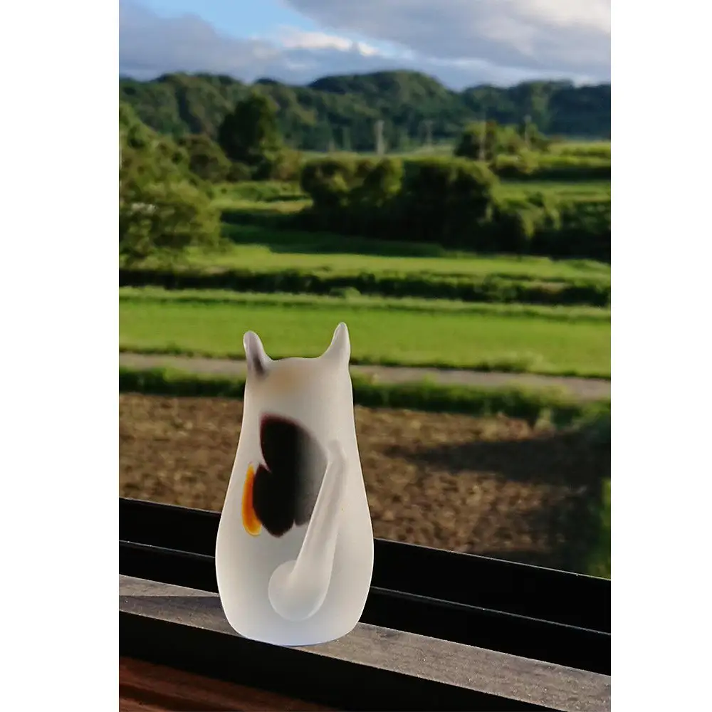 猫リングホルダー 三毛猫