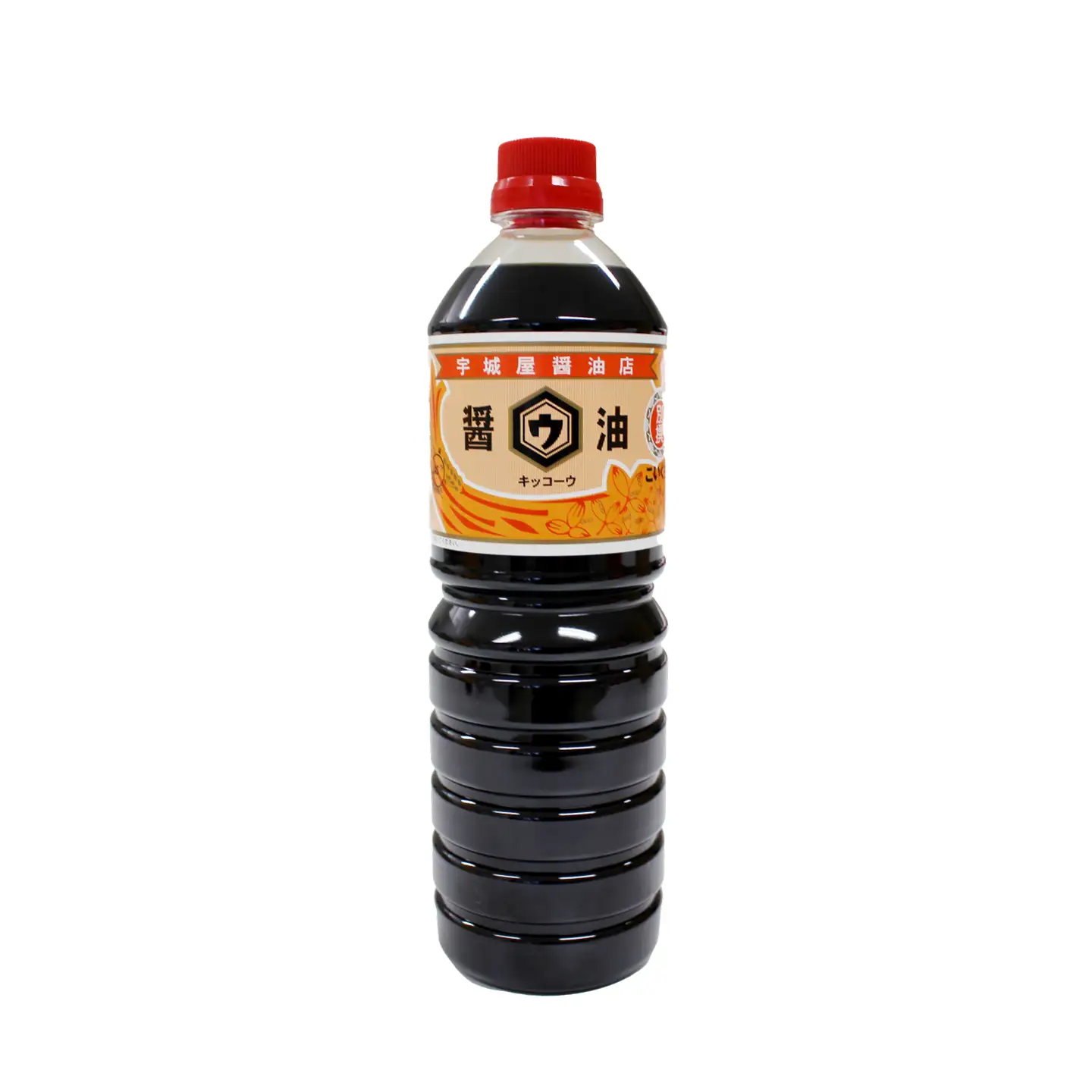 宇城屋醬油店 濃口しょうゆ（別撰）1L×6本セット【調味料 甘口 旨味 和食】