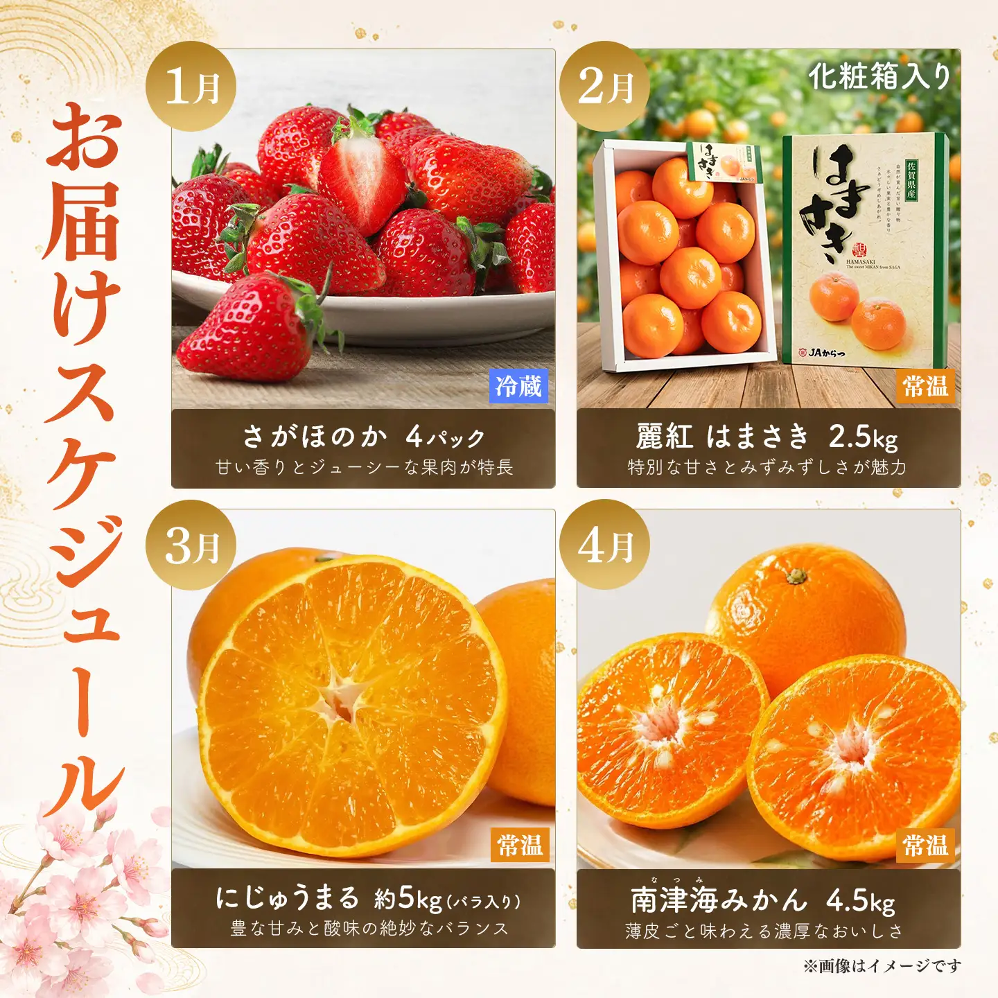 佐賀の旬を月替わりでお届け 味のリレー12ヶ月定期便 (H116265)