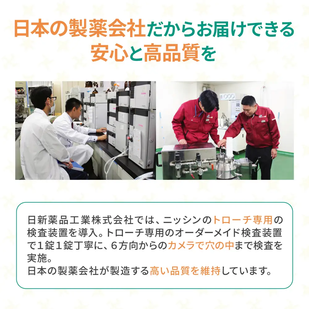 【健康志向の高い方に】 日新薬品工業 ソアレスローチ トローチ ペパーミント味 18錠×10個セット ｜ 喉の痛み 砂糖不使用 キシリトール配合 ［指定医薬部外品］