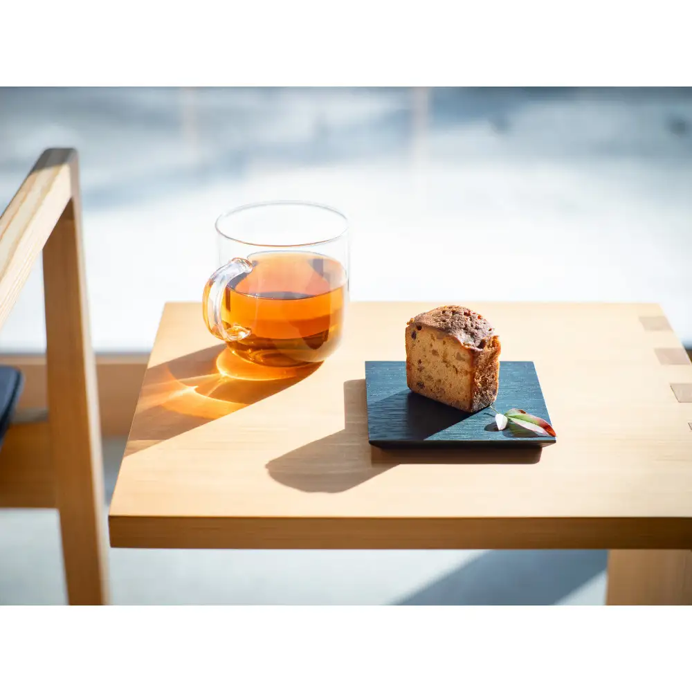 TSUKI-JIRI Petite Plate 藍染 8×100×100mm