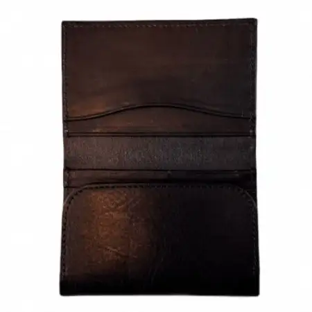 Pata card case 薄型レザーカードケース ブラック【1774104】