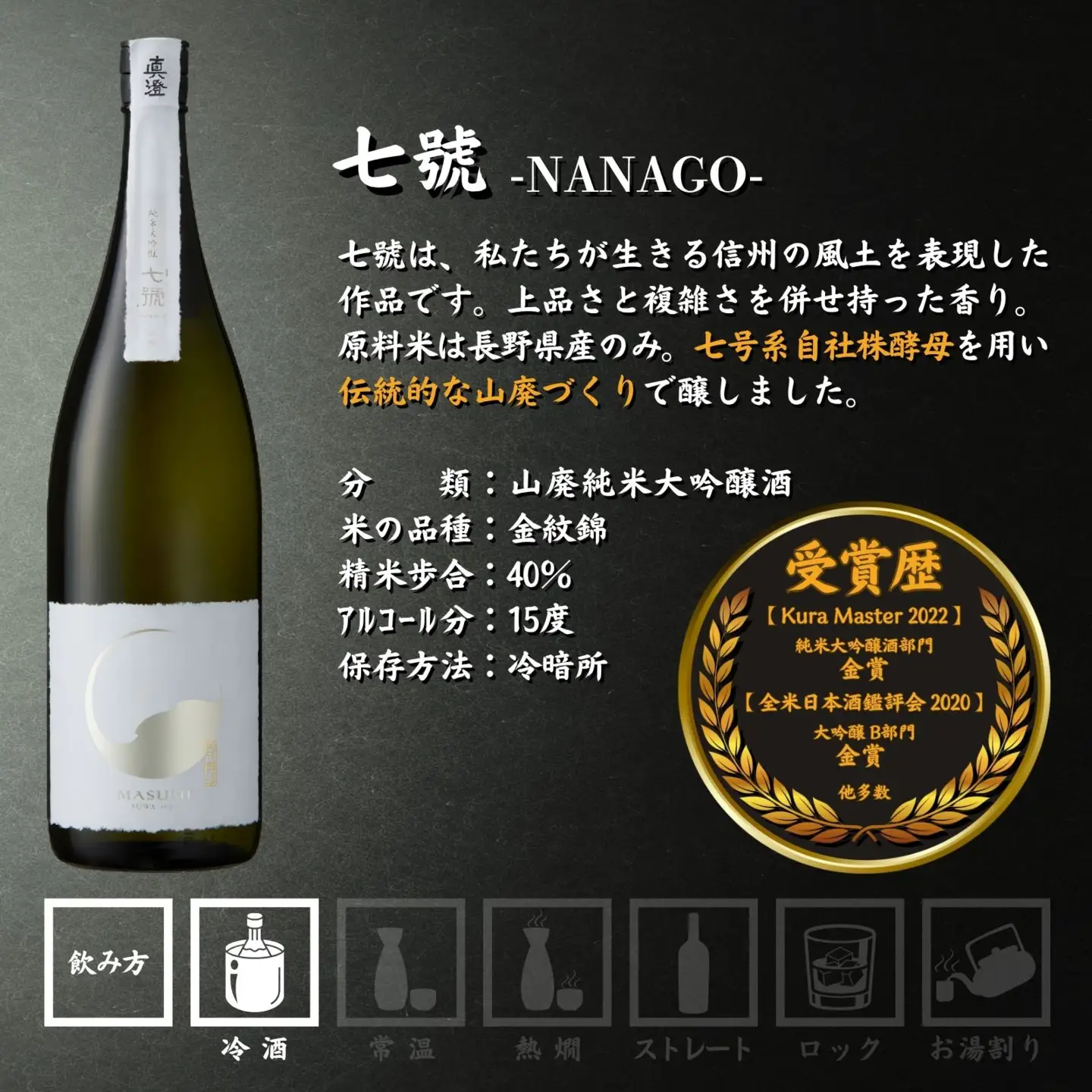 真澄 山廃造り 飲み比べ セット 真澄「七號」「真朱」1800ml×2本 真澄 七號 真朱 日本酒 純米大吟醸 山廃純米大吟醸 山廃純米吟醸 720ml 2本セット 飲み比べ 長野県 諏訪 信州 宮坂醸造 七号酵母 地酒 清酒 日本酒セット お酒セット ギフト 贈答 プレゼント お祝い 誕生日 父の日 敬老の日 年末年始 晩酌 家飲み 人気 おすすめ 酒蔵 老舗 国産 ふるさと納税 返礼品