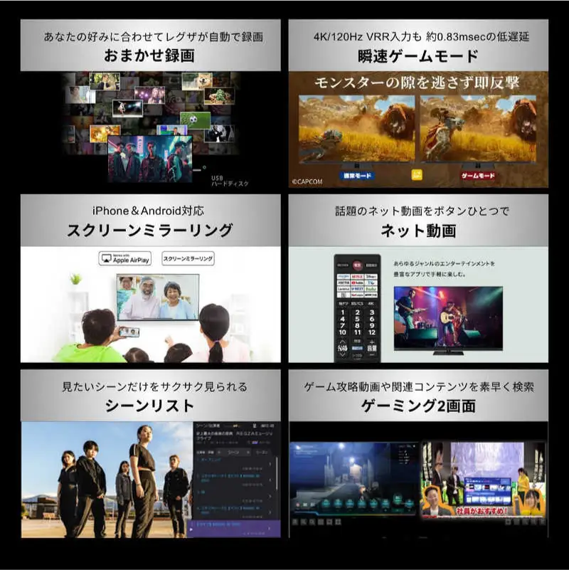 TVS REGZA【標準設置費込み】 有機ELテレビ REGZA レグザ X7 55V型 4K対応 4Kチューナー内蔵 YouTube対応 Bluetooth対応 55X770S 【kw0085-0089-2】