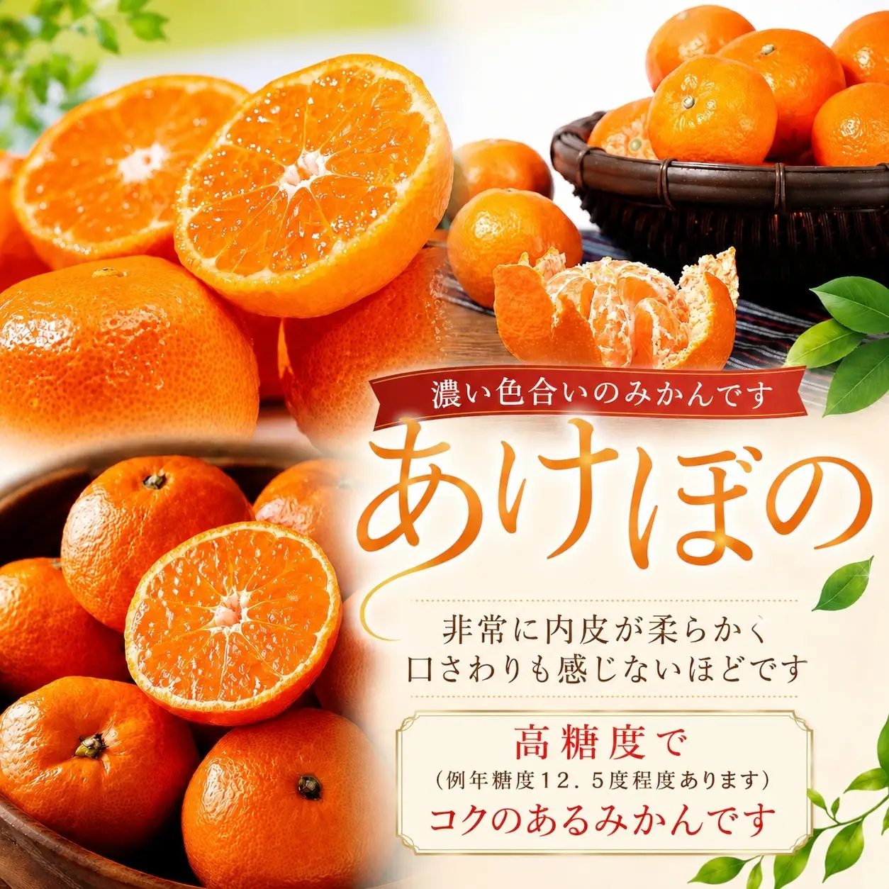 【発送月固定定期便】甘いみかん!!三銘柄「あけぼの」「天授蜜柑」「南柑20号」【39-91】全3回 YWTF066