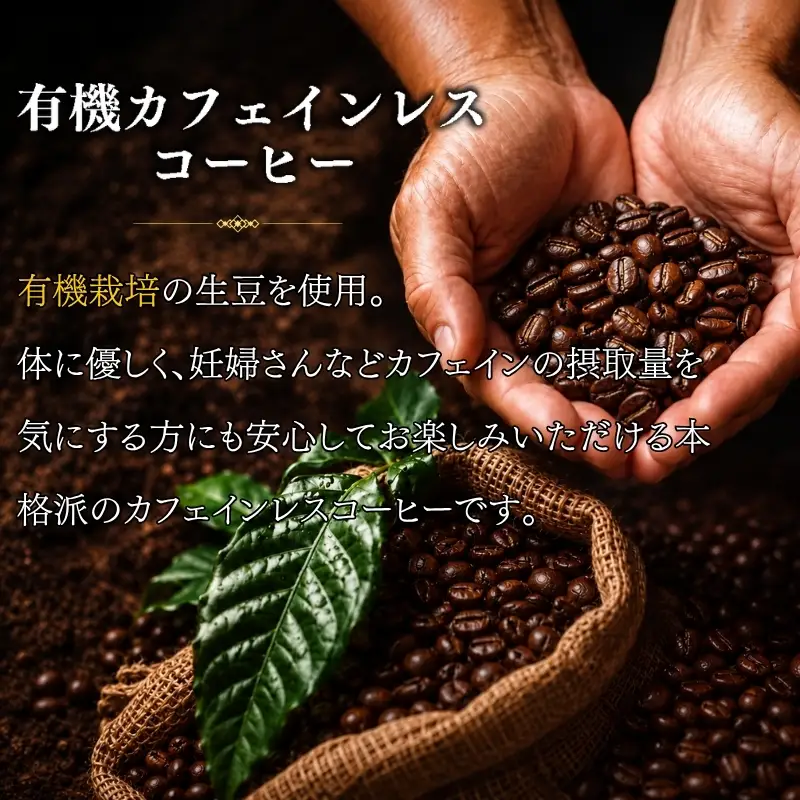 コーヒー デカフェ 2袋(計200g) ｶﾌｪｲﾝﾚｽ コーヒー粉