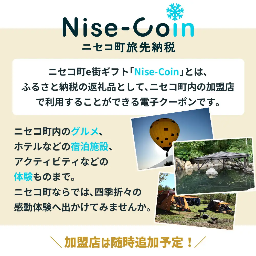 ニセコ町e街ギフト Nise-Coin 900,000円分【98001EA0101】