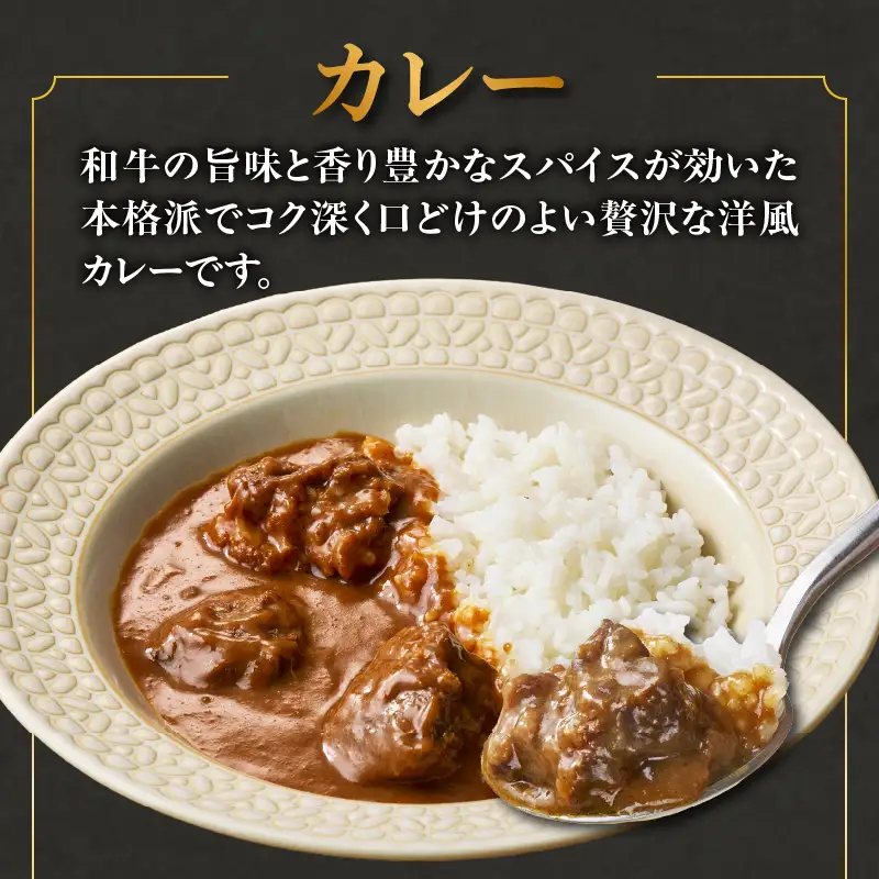 上場亭 ごろっと黒毛和牛カレー 2箱 ／ カレー【A217】