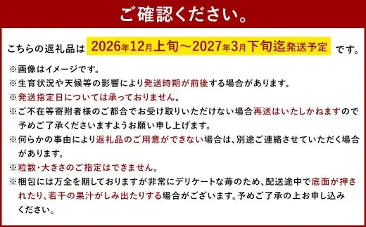倉敷いちご 品種おまかせ L ・ 2L （ 15 ～ 18粒 ） 約320g イチゴ いちご 苺 果物 くだもの フルーツ 果実 果肉 ジューシー 国産 岡山県産 冷蔵 【 2026年12月上旬～2027年3月下旬迄発送予定 】