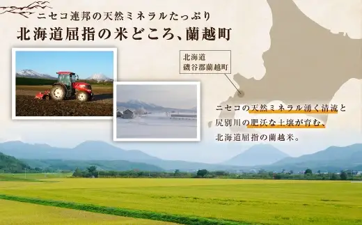 【 令和8年産 】 らんこし米 ななつぼし 約10kg （ 約5kg × 2袋 ） お米 米 こめ コメ 白米 白飯 飯 ご飯 おにぎり 精米 ブランド米 国産 北海道産 【 2026年10月上旬発送開始予定 】