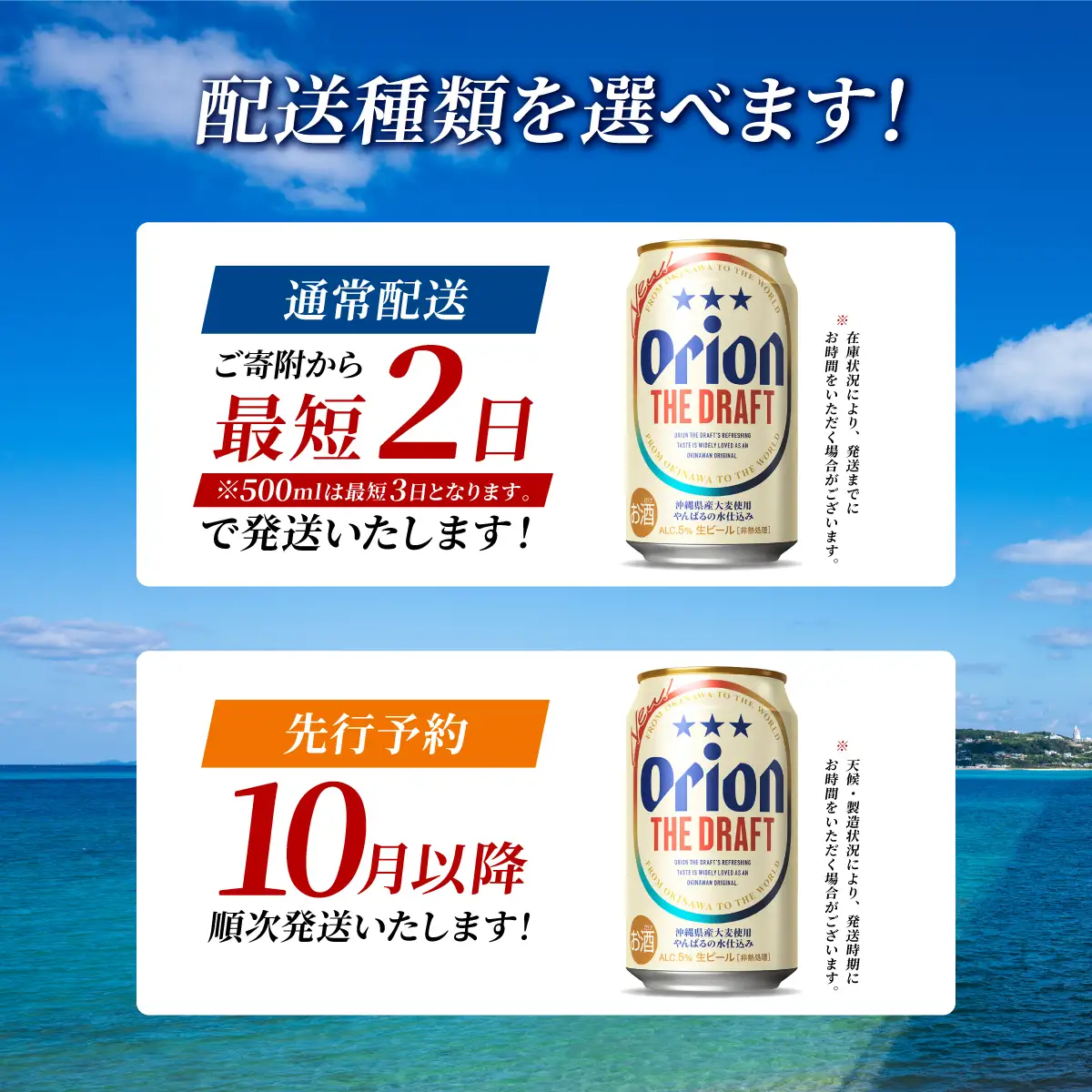 先行予約】≪ オリオン ザ・ドラフト 350ml × 48本 ≫ 48缶 48本