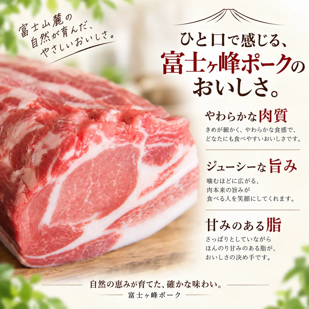 [訳あり]富士山麓山梨県のブランド豚!富士ヶ嶺ポーク豚ローススライス200g×20P_合計4kg【mar032】