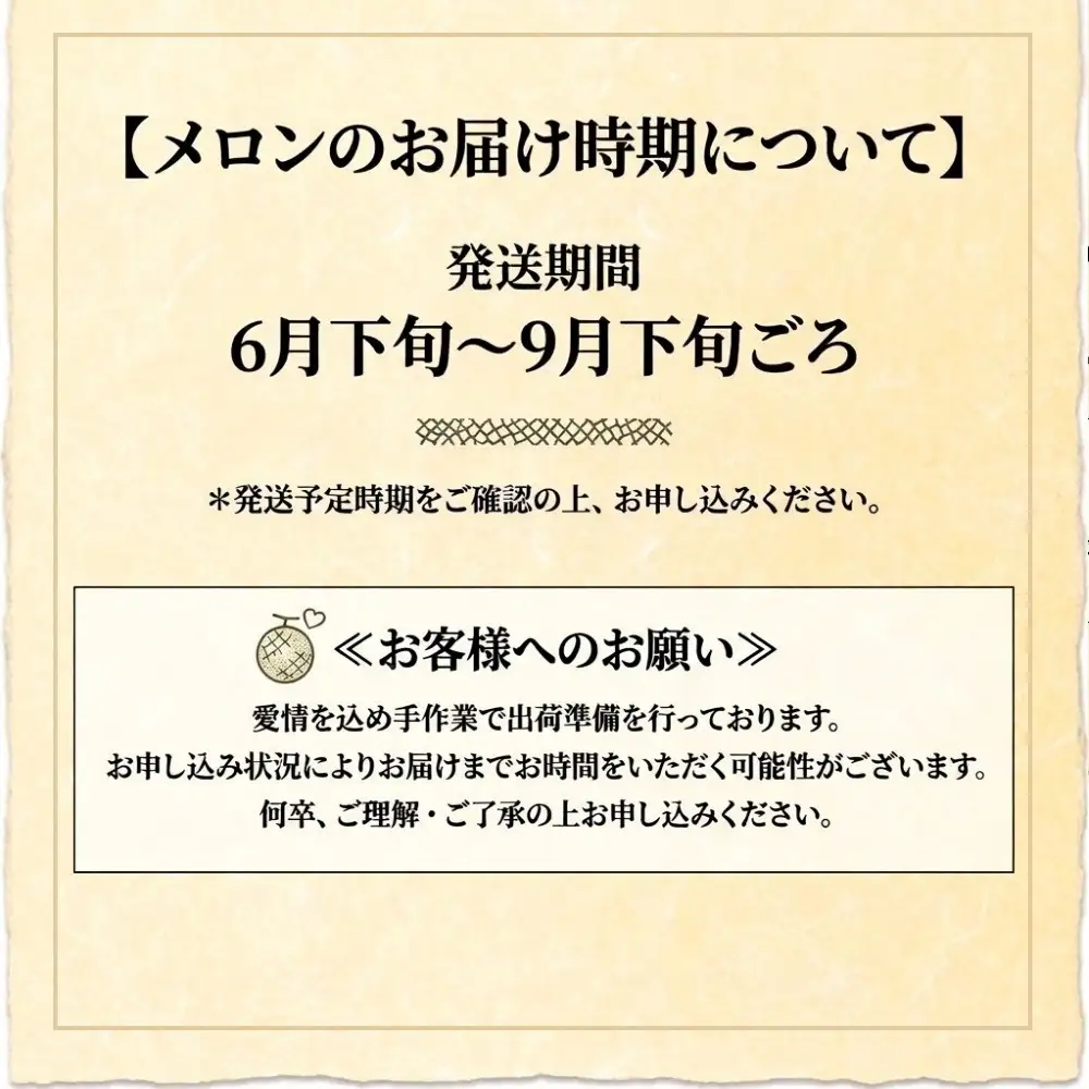 おいわけメロン 2玉 赤肉 糖度16度以上 先行予約【7月配送】
