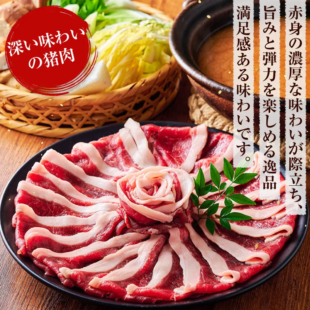 【食べ応え抜群！】猪肉 スライス 1kg 【猪肉 ジビエ しゃぶしゃぶ用 すき焼用 炒め物 焼肉用 ジンギスカン ぼたん鍋 蒸し焼き コク 人気 おすすめ 神奈川県 小田原市】