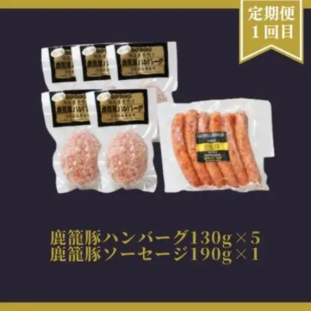 【毎月定期便】お肉とお魚の定期便全2回 BI908TB【配送不可地域：離島】【4014837】