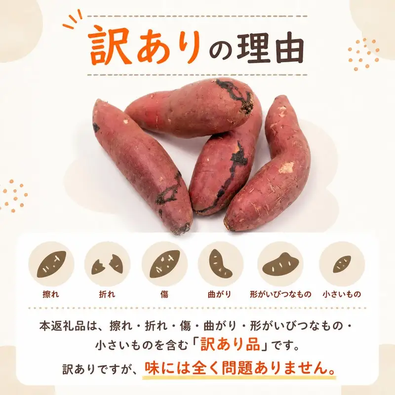 さつまいも 生芋 紅はるか 10kg 訳あり サツマイモ