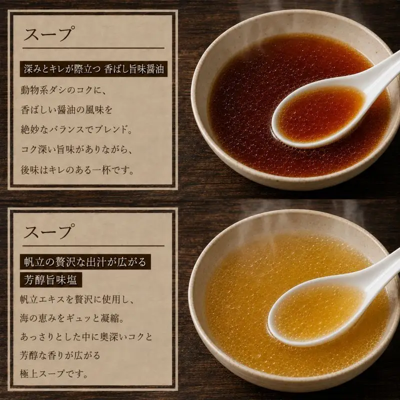 北海道ラーメン4種 食べ比べセット 各2食 × 計8食 〈 札幌味噌・函館塩・旭川醤油・帆立風味塩 〉 【 月形町産ゆめちから100%使用 】 北海道 ラーメン 熟成乾燥麺 インスタント 乾麺 即席麺 拉麺 保存食 味噌 醤油 塩 月形町