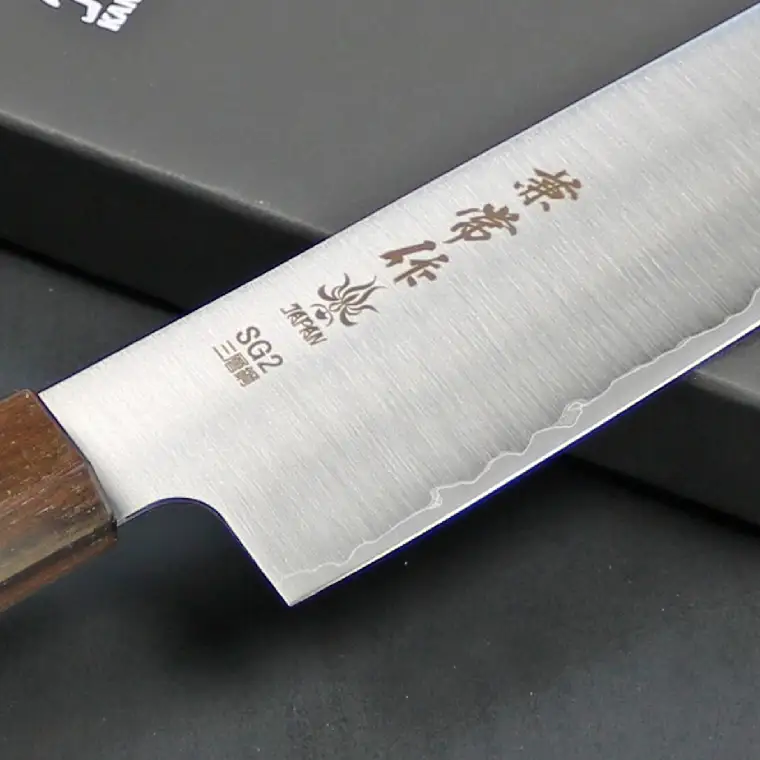 兼常作 切付牛刀包丁210mm