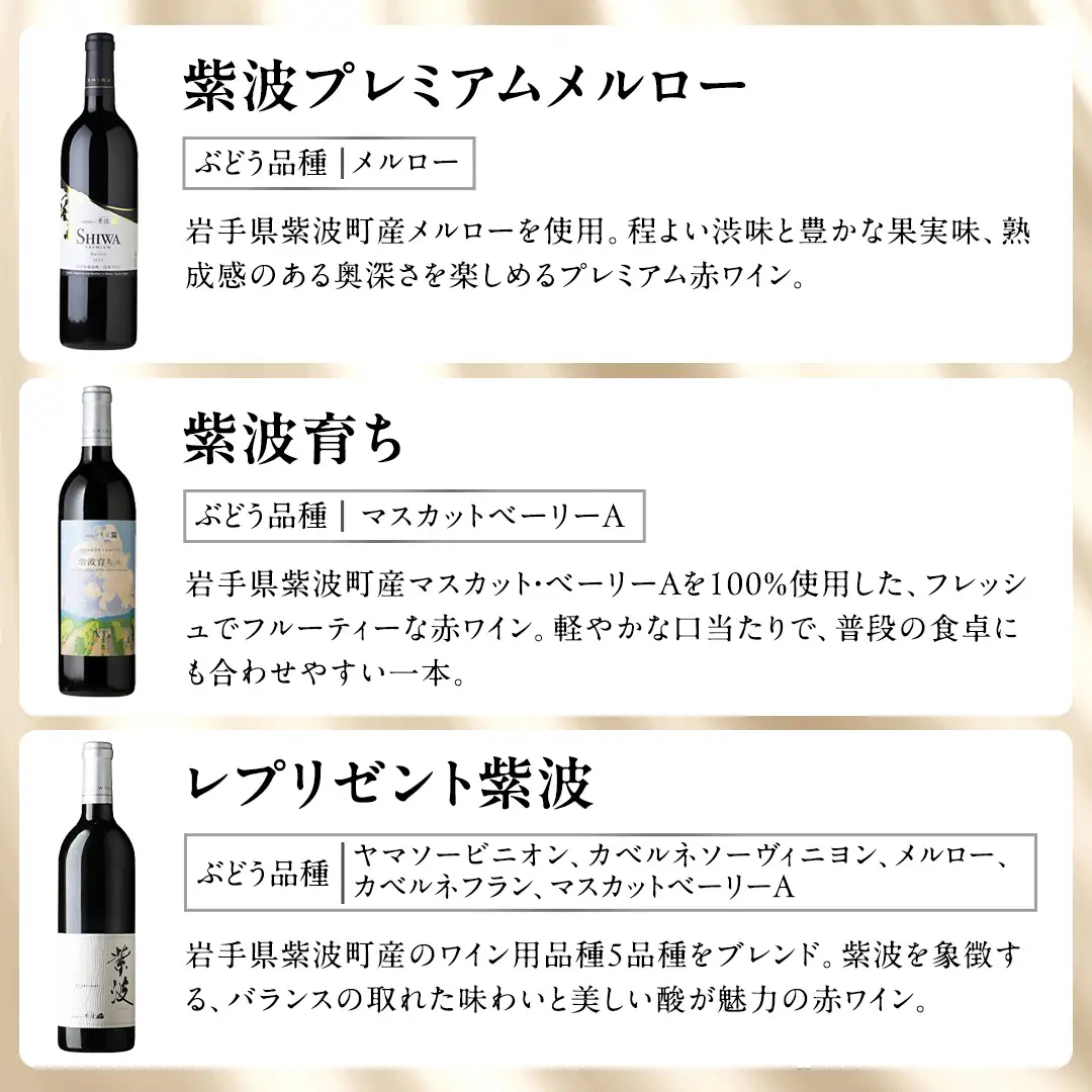 自園自醸ワイン紫波 辛口ワイン 10本セット (AL115)