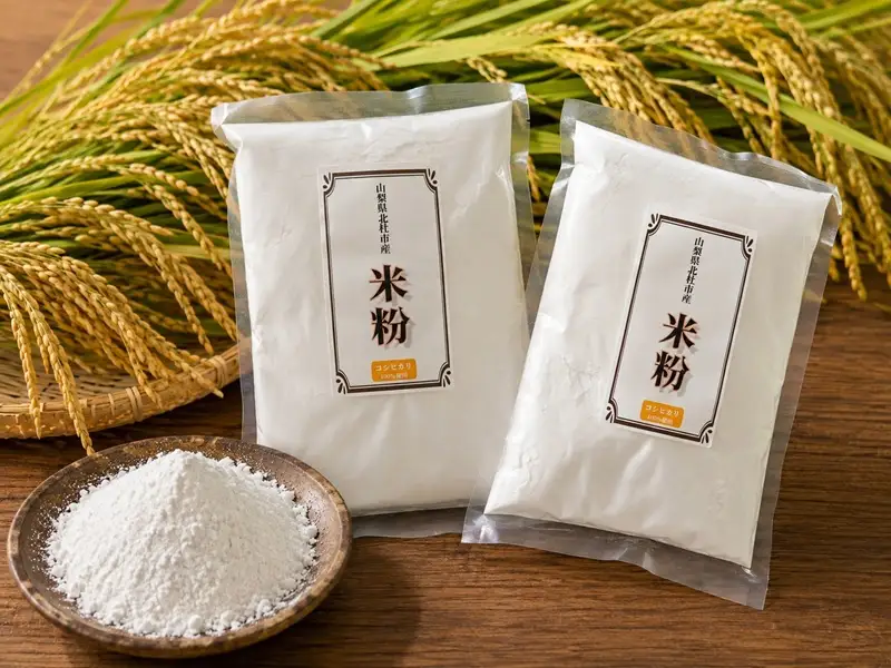 北杜市産コシヒカリ100％米粉 500g×3袋 [h358]