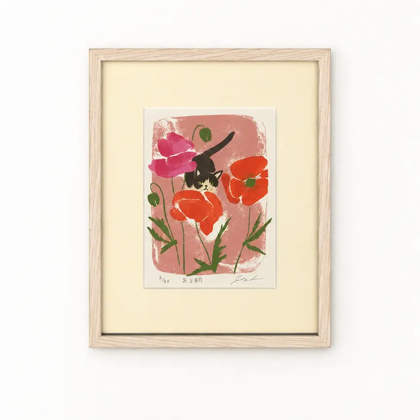 伊藤陽版画「ある朝」 | 安曇野SKY版画工房