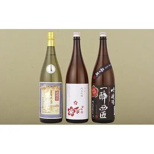 C104b 大吟醸･純米吟醸･吟醸酒 贅沢日本酒一升瓶3本