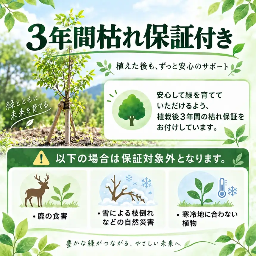 【原村限定】 庭木の植栽・芝張り 90,000円 | ブルーバード
