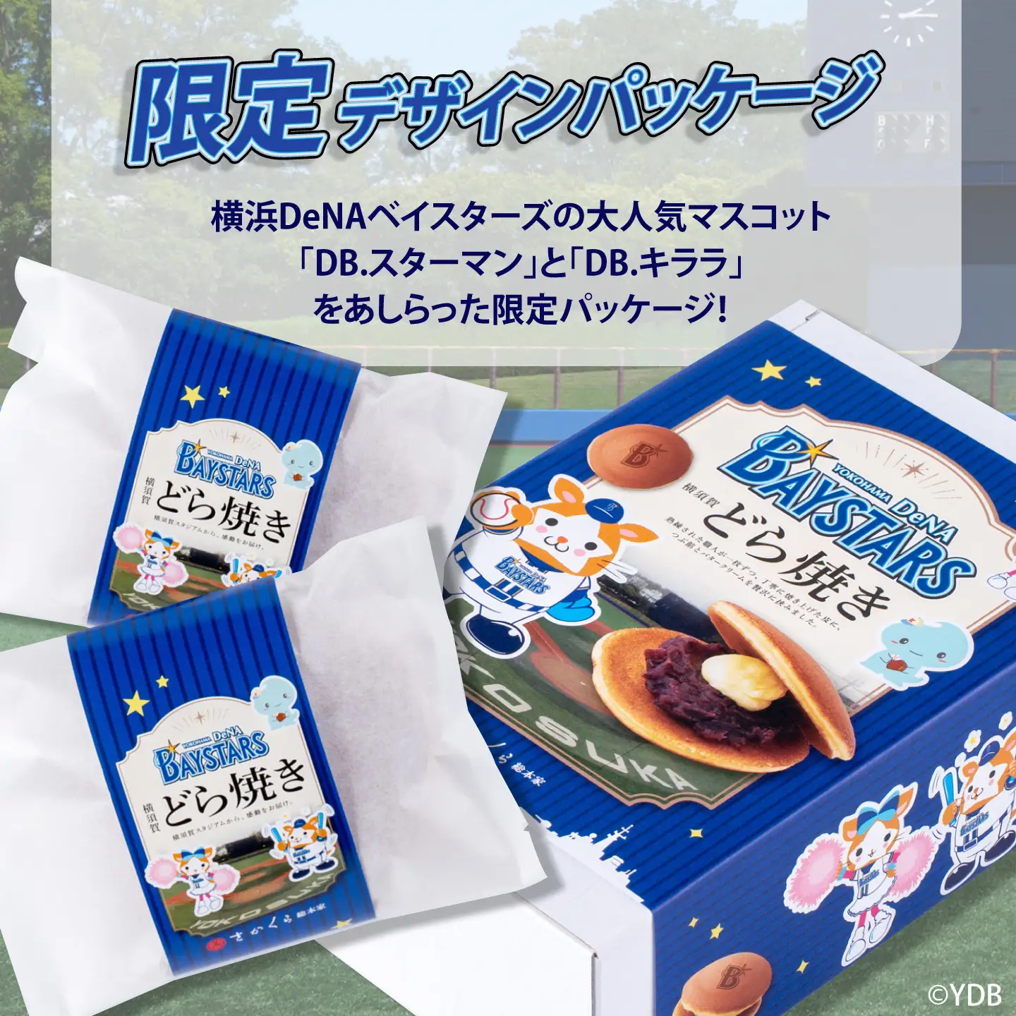 どら焼き 横浜DeNAベイスターズ限定デザイン 3個入り×1箱【有限会社さかくら総本家】[AKEI015] 5000円 5千円 AKIF