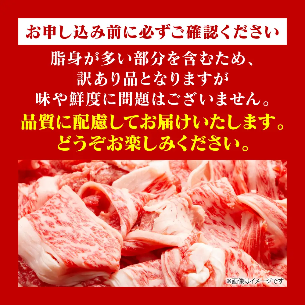 牛肉 【訳あり】 くまもと黒毛和牛 切り落とし 1.5kg （500g×3パック） A4～A5ランク 牛肉