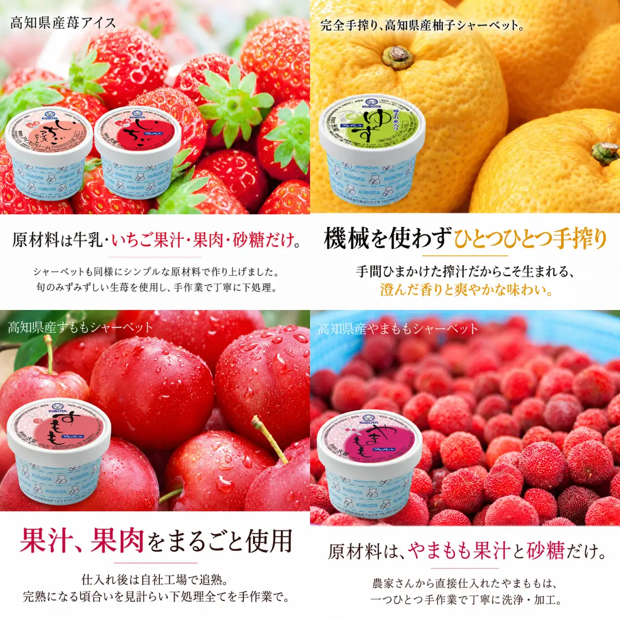 久保田食品 こだわりアイス セット 12個 カップアイス 詰合せ